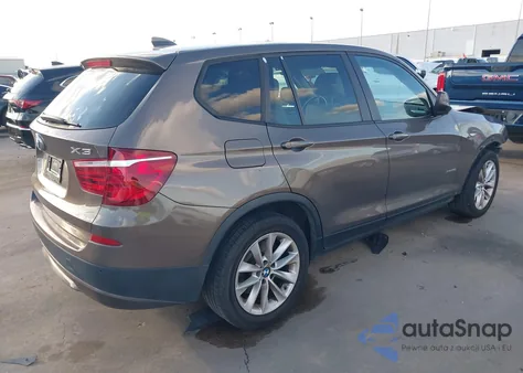 2014 BMW X3 xDrive28I из США, поврежденный, VIN 5UXWX9C50E0D32496